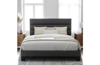 Allewie Queen Size Platform Bed Frame Review