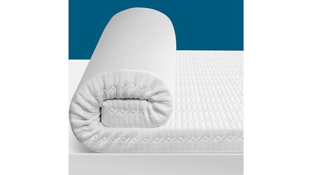 comfortable cooling foam topper