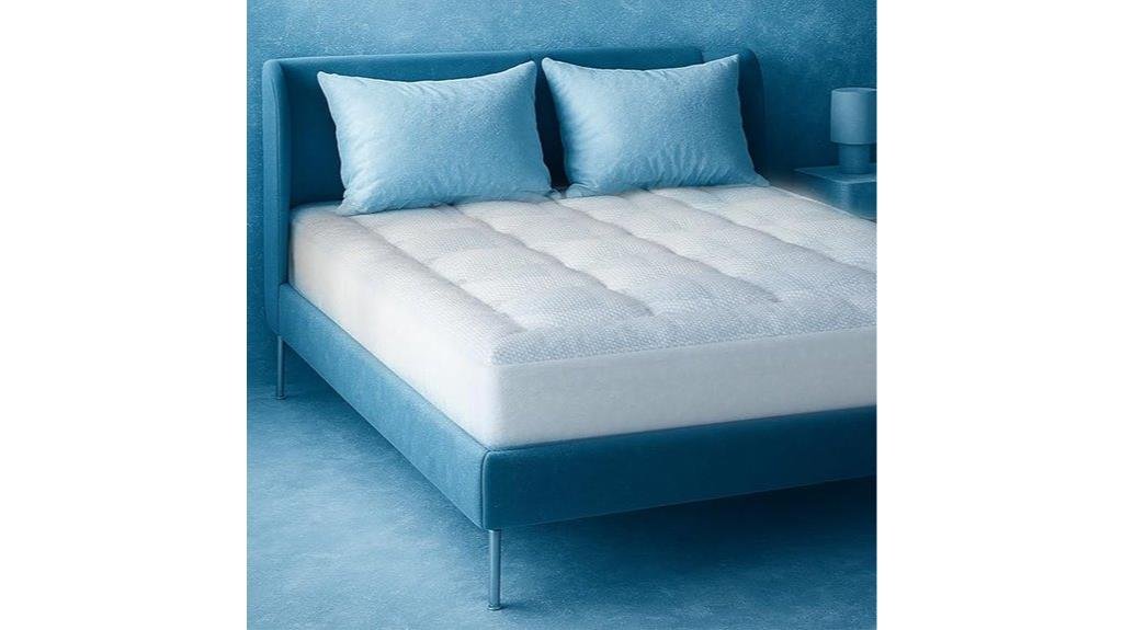 comfortable cooling mattress topper