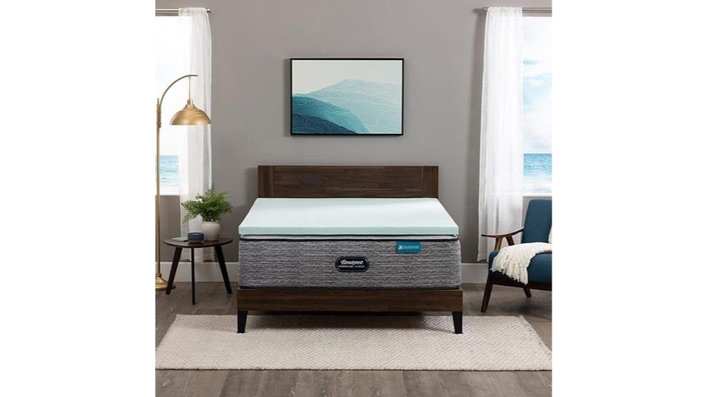 comfortable cooling mattress topper