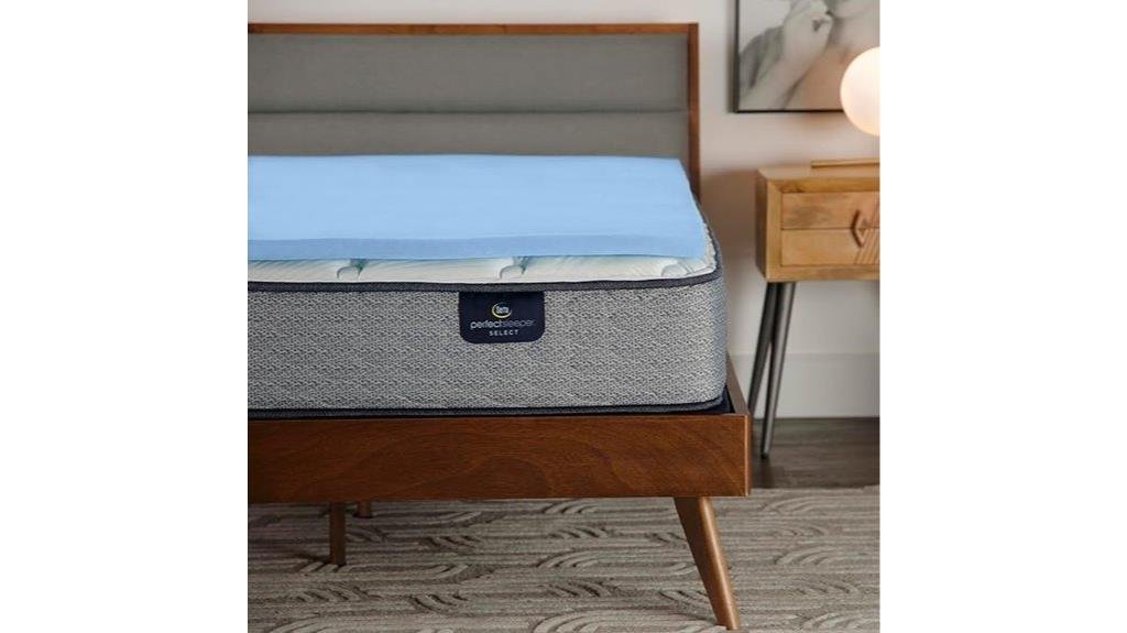comfortable cooling mattress topper
