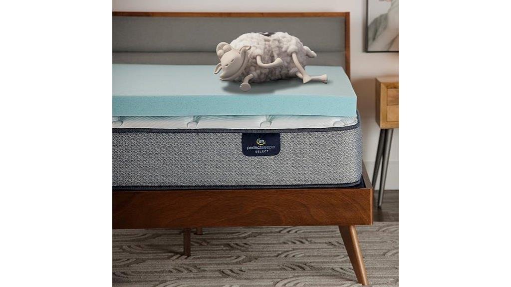 comfortable cooling mattress topper