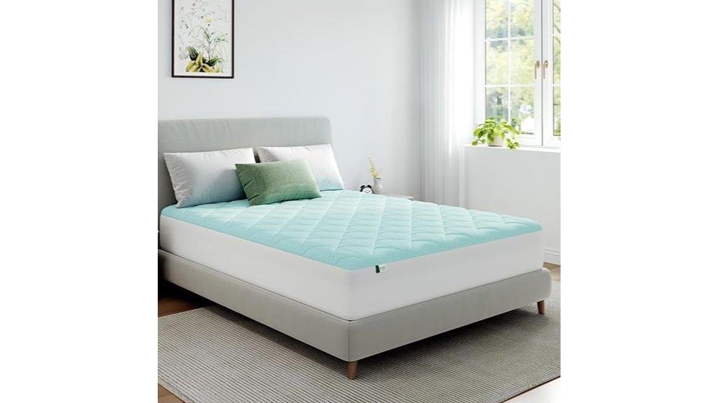 comfortable cooling mattress topper