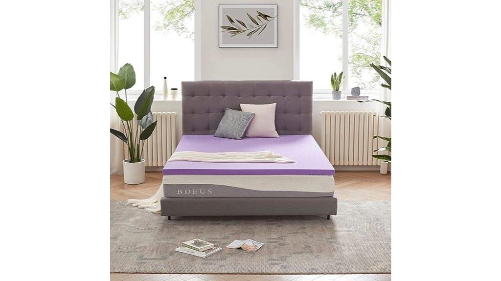 comfortable foam mattress topper