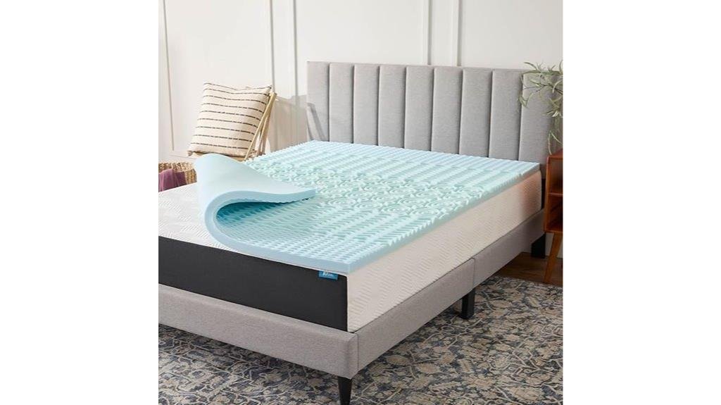 comfortable foam mattress topper