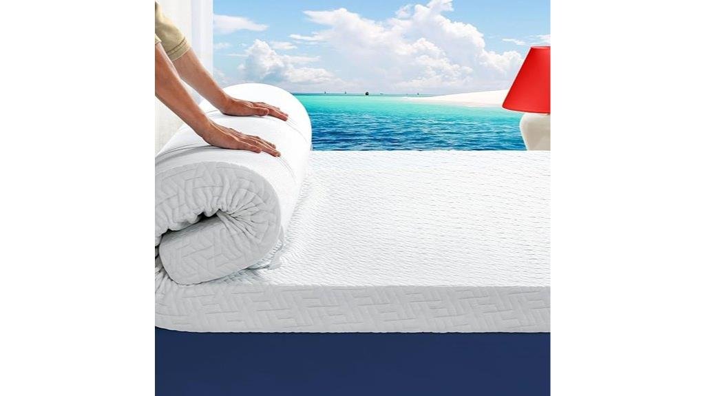 comfortable foam mattress topper