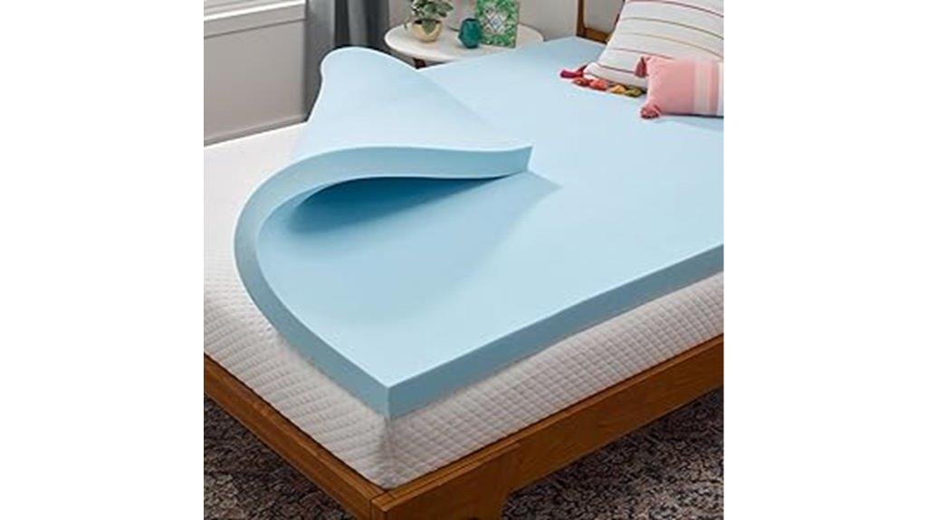 comfortable foam mattress topper