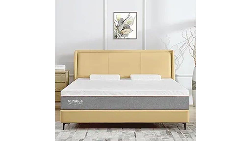 comfortable gel foam mattress