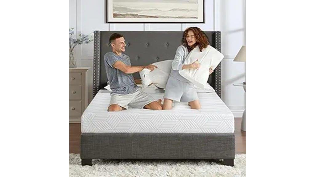 comfortable gel memory foam