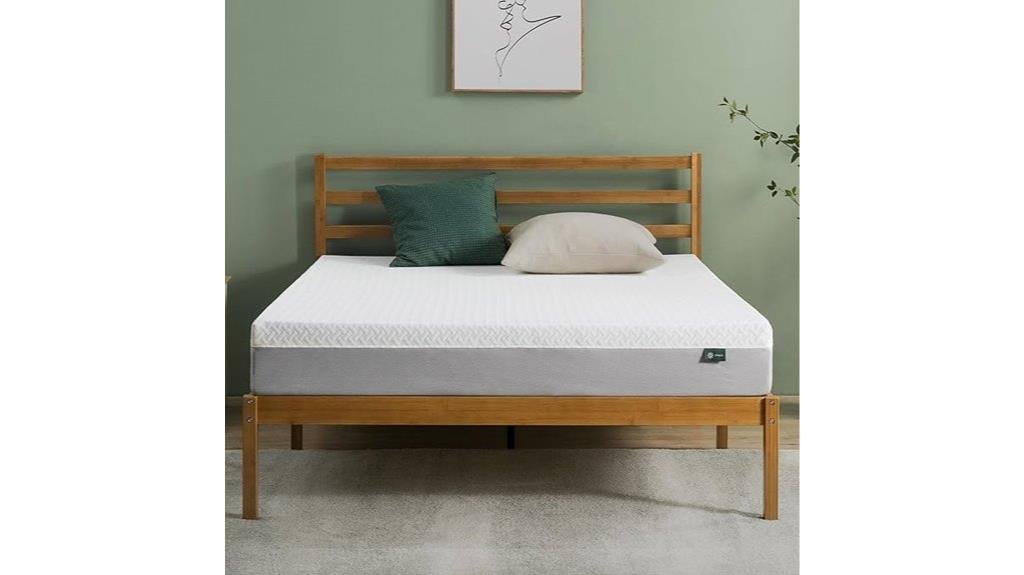 comfortable green tea mattress