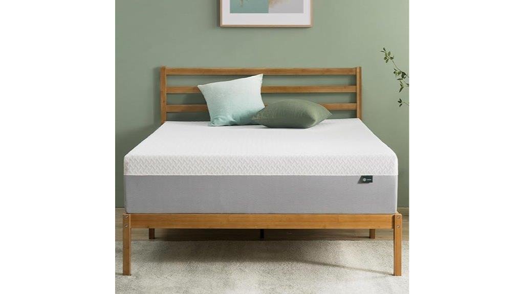 comfortable green tea mattress