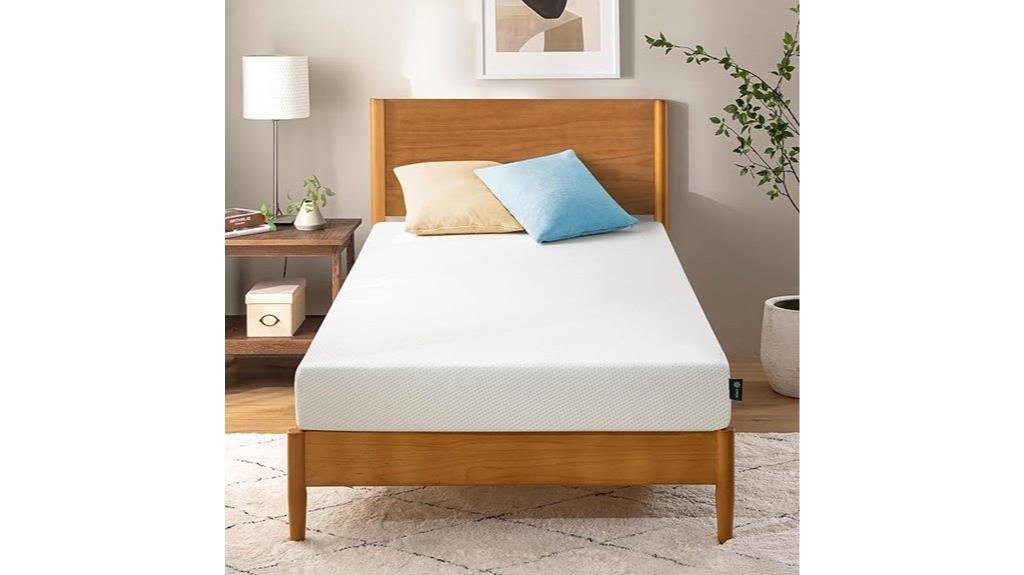 comfortable green tea mattress