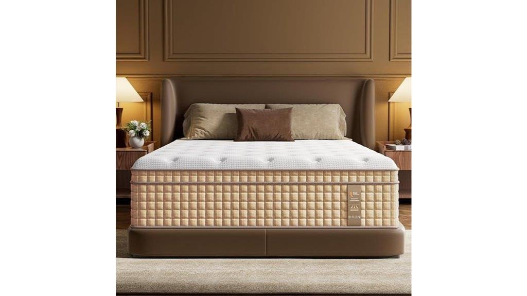 comfortable hybrid king mattress