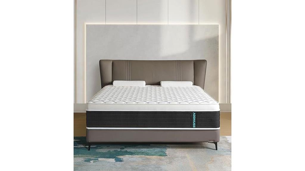 comfortable hybrid king mattress
