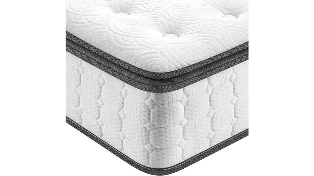 comfortable hybrid king mattress