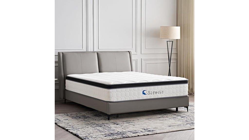 comfortable hybrid mattress review