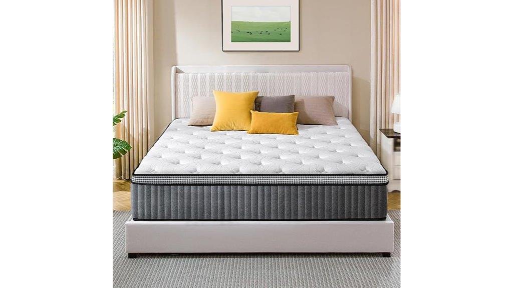 comfortable hybrid mattress review