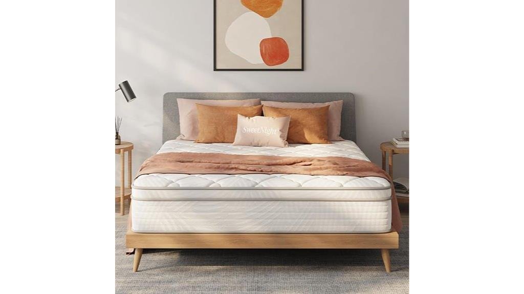 comfortable hybrid mattress review