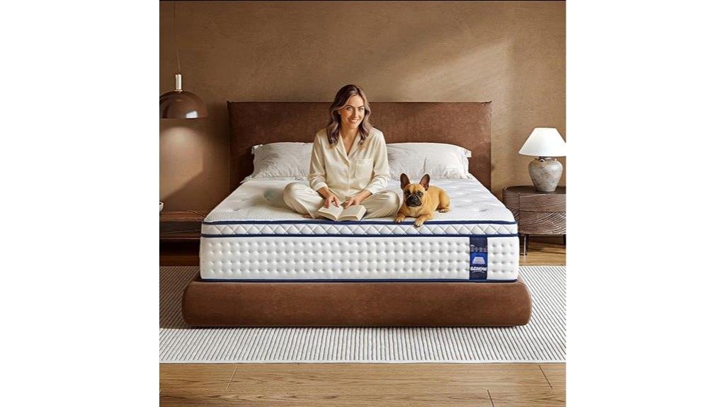 comfortable hybrid mattress review