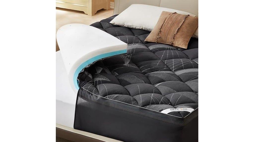 comfortable king mattress topper