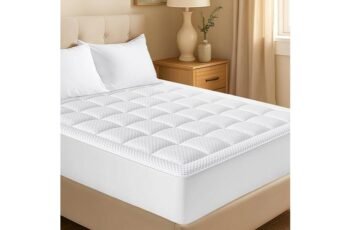 OLANLY Queen Quilted Fitted Mattress Pad Review
