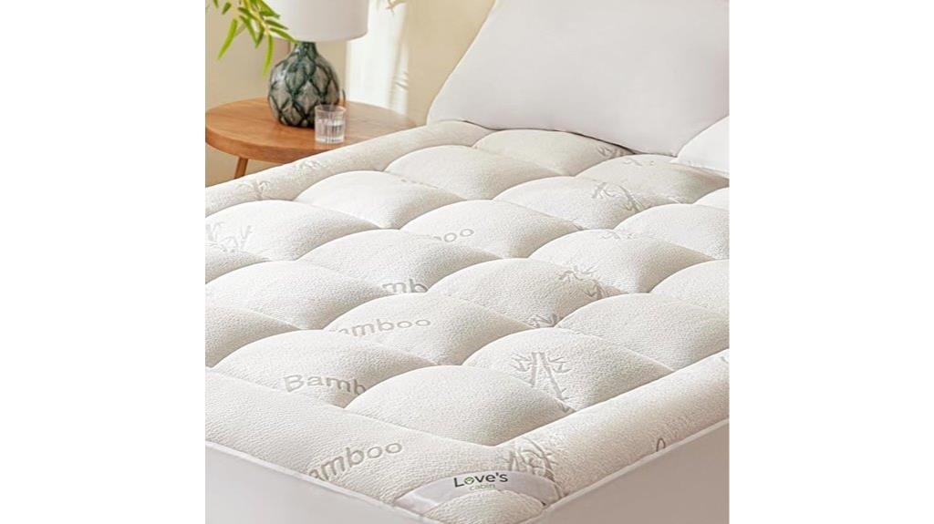 comfortable mattress topper review