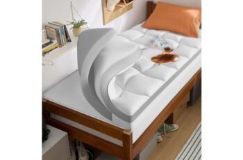 Bedsure 4 Inch Memory Foam Mattress Topper Review