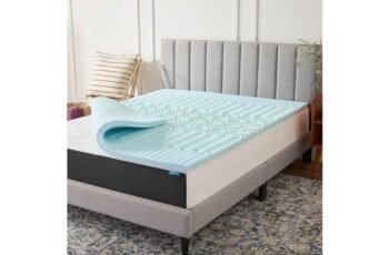 LUCID Gel Infused Memory Foam Mattress Topper Review