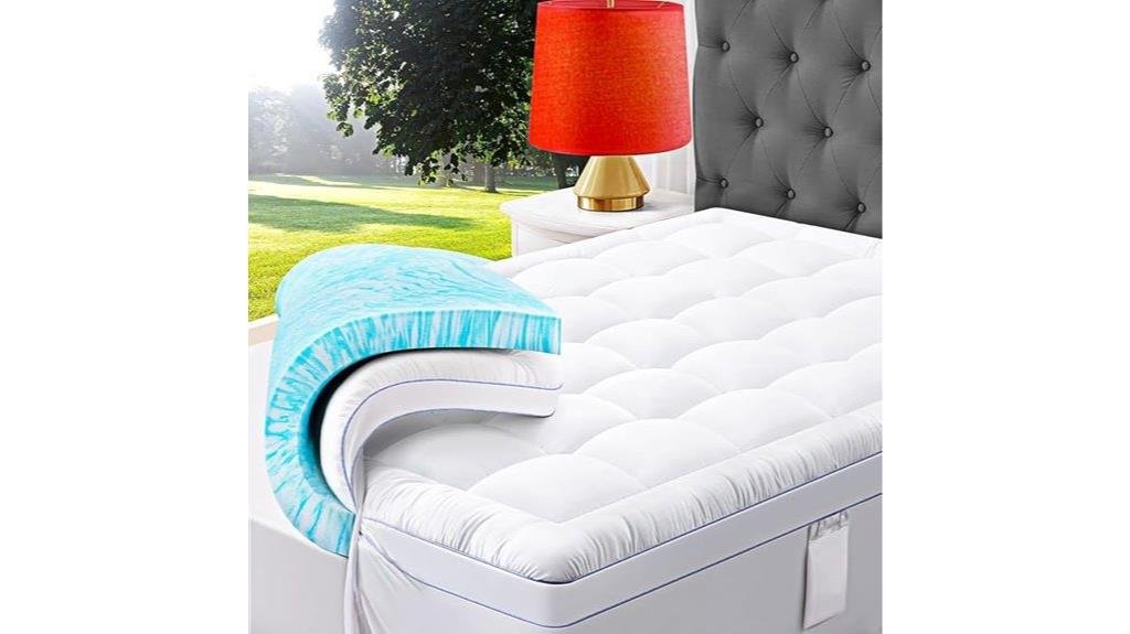 comfortable queen mattress topper