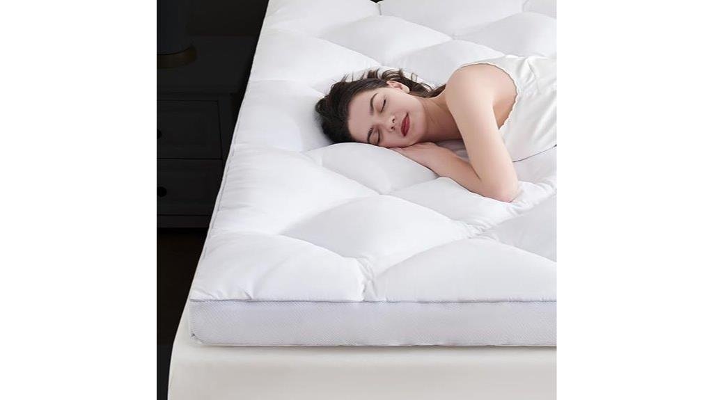 comfortable queen mattress topper