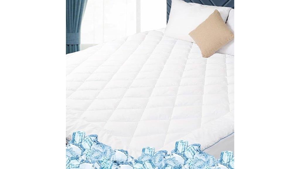 cooling twin xl mattress pad