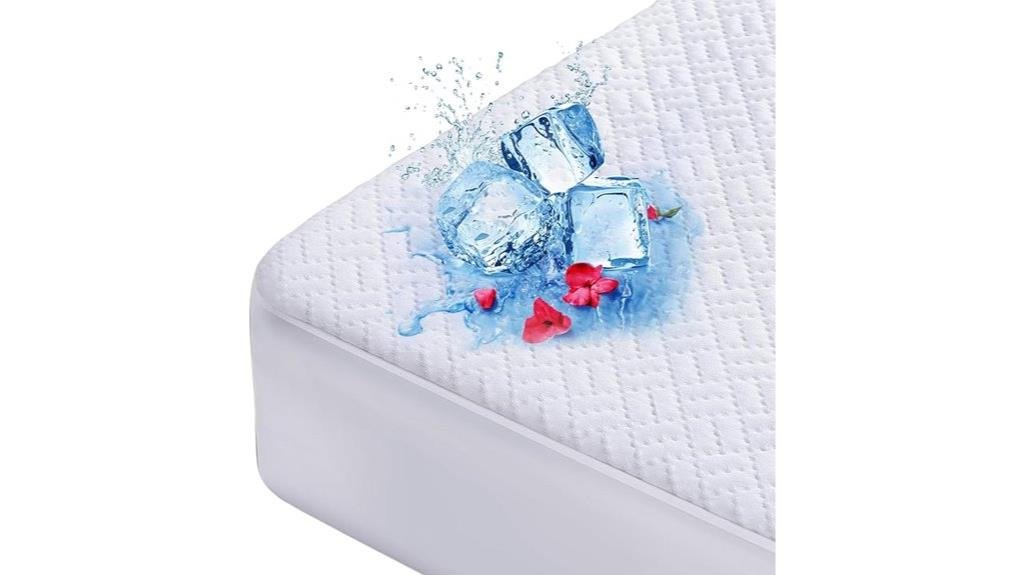 cooling waterproof mattress protector