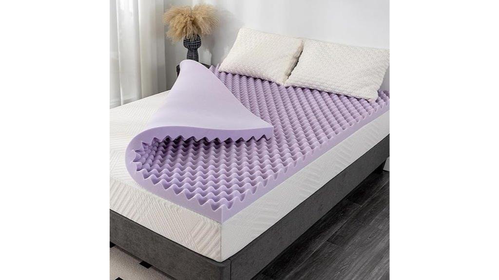 egg crate mattress topper review
