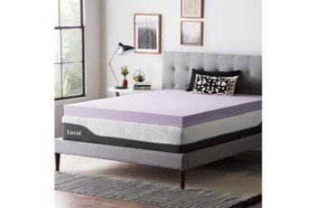 Lucid 4 Inch Lavender Infused Mattress Topper Review