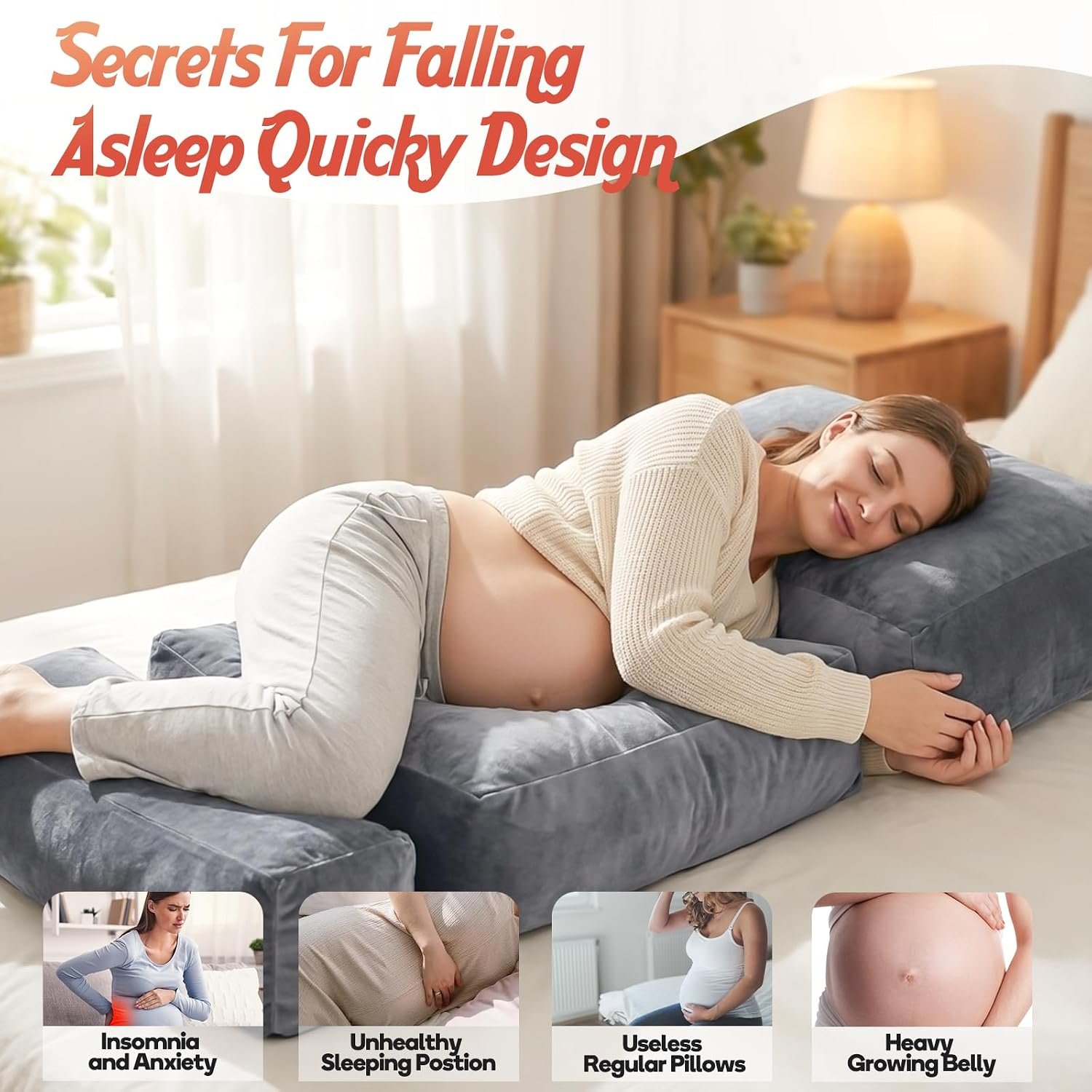 Pregnancy Massage Pillow Full Body Pillow