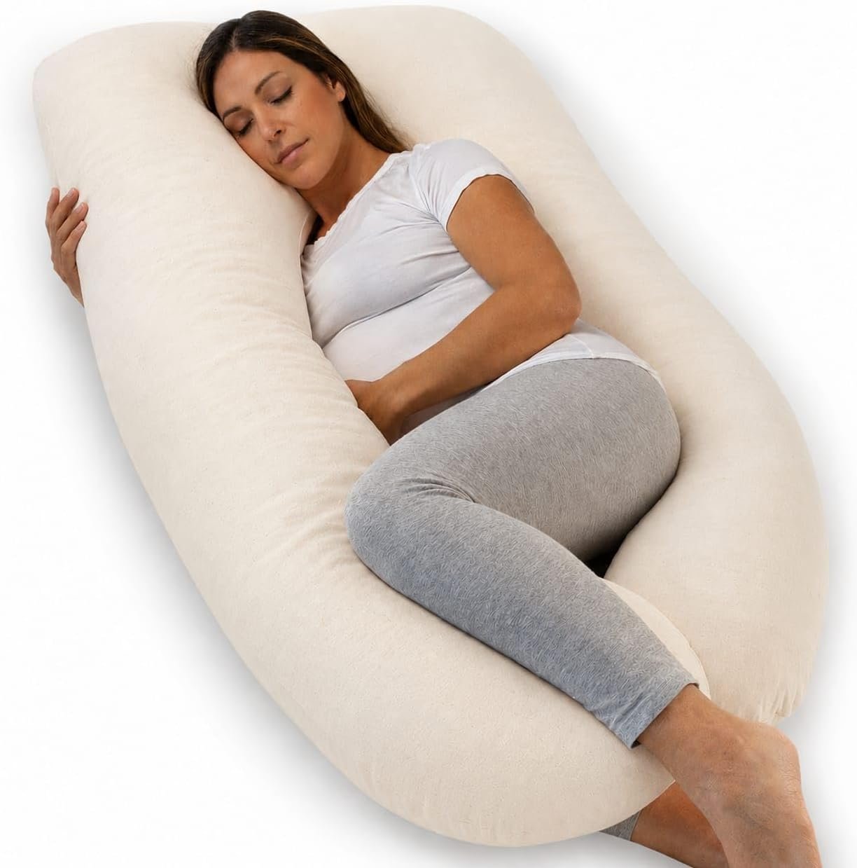 Pregnancy Pillow, Body Pillow, Side Sleeper Pillow, Plush