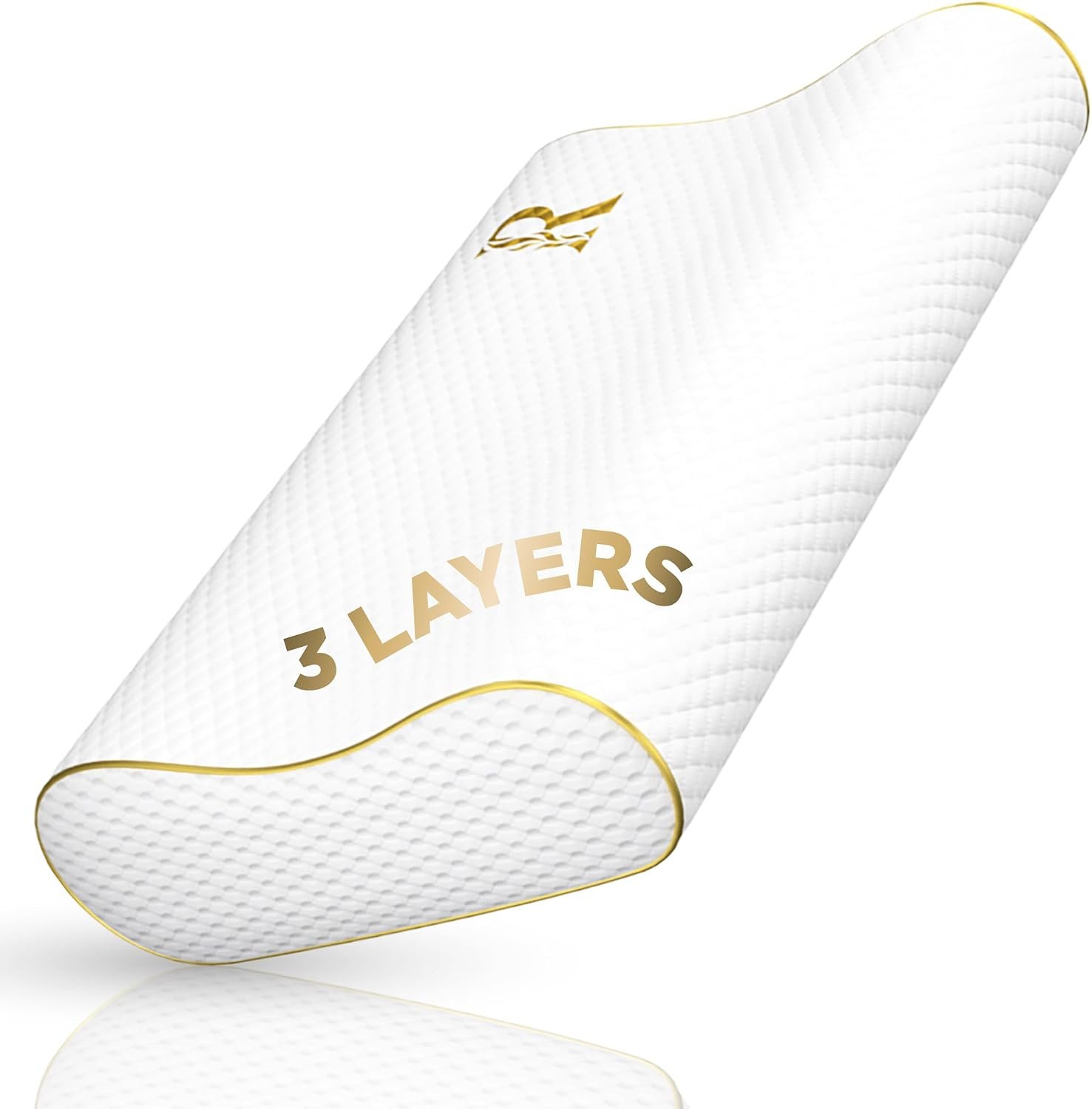 Royal Therapy Memory Foam Pillow, Queen Neck Pain Relief, Contour Cervical Pillow, for Neck and Shoulder Pain, Side, Back and Stomach Sleeper, 24x14x5 inches Royal Therapy Memory Foam Pillow, Queen Neck Pain Relief, Contour Cervical Pillow, for Neck and Shoulder Pain, Side, Back and Stomach Sleeper, 24x14x5 inches