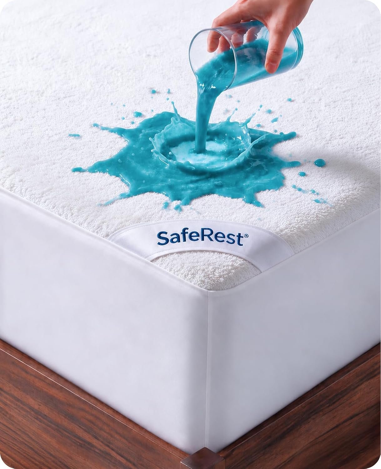 SafeRest Waterproof Twin XL Size Mattress Protector