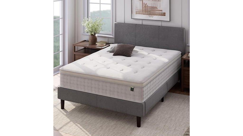 zinus euro top mattress review
