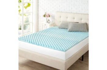 ZINUS 1.5 Inch Swirl Gel Topper Review