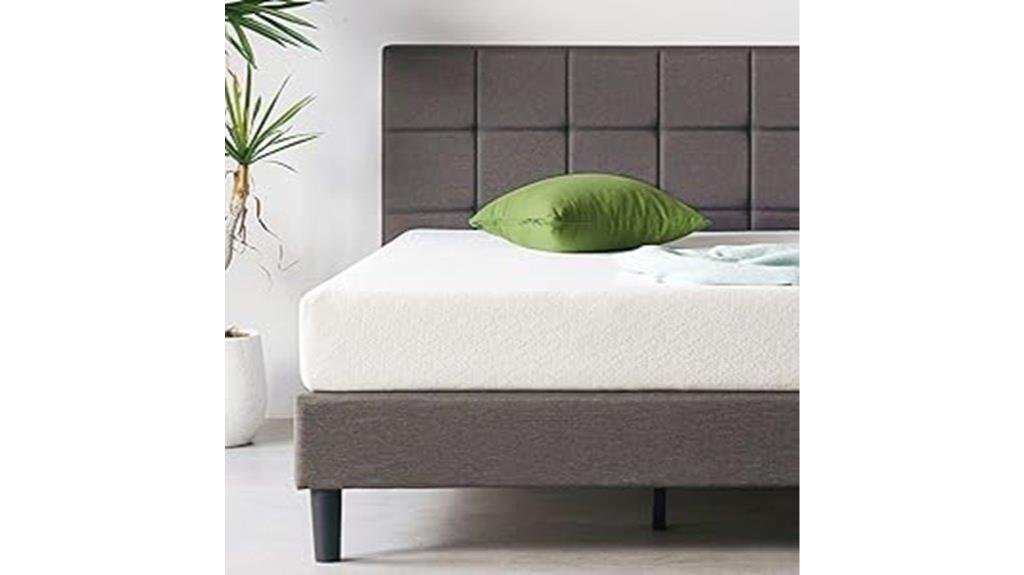 zinus green tea mattress review